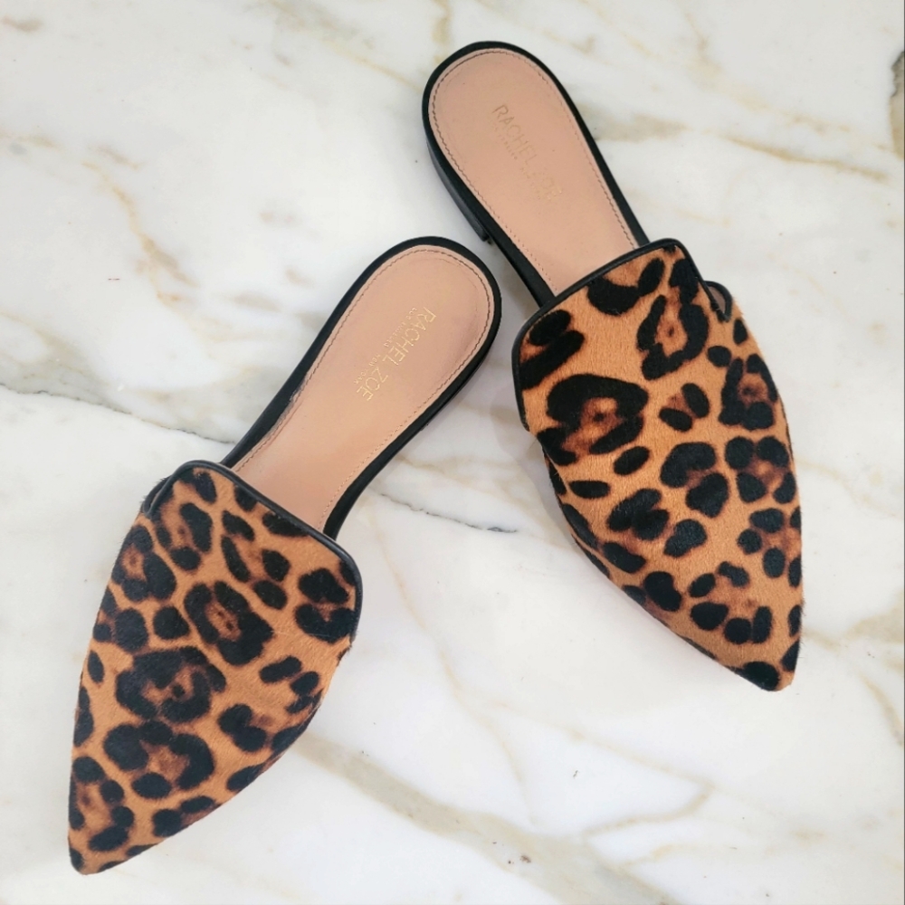 Rachel Zoe Leopard Mules
